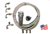OUT OF STOCK Aeroquip Braided Stainless A/C Hose Kit