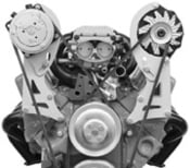 Alternator Mount 212L Small Block Chevy - Short Water Pump Driver?s Side