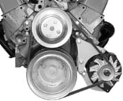 Alternator Mount 214L Small Block Chevy - Long Water Pump Driver?s Side - Low