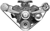ALternator MOUNT 222l Big Block Chevy - Long Water Pump Driver?s Side - Wide Mount