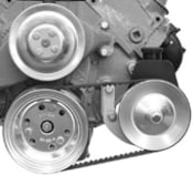 Power Steering Pump Mount 403L Big Block Chevy - Driver?s Side Short Water Pump