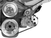 Power Steering Bracket (Low Profile) for 348-409 Chevy
