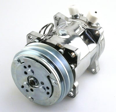 508 Style Chrome Finish V-Belt Compressor