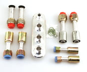Southern Rods 4 Way Inline Bulkhead with Fittings