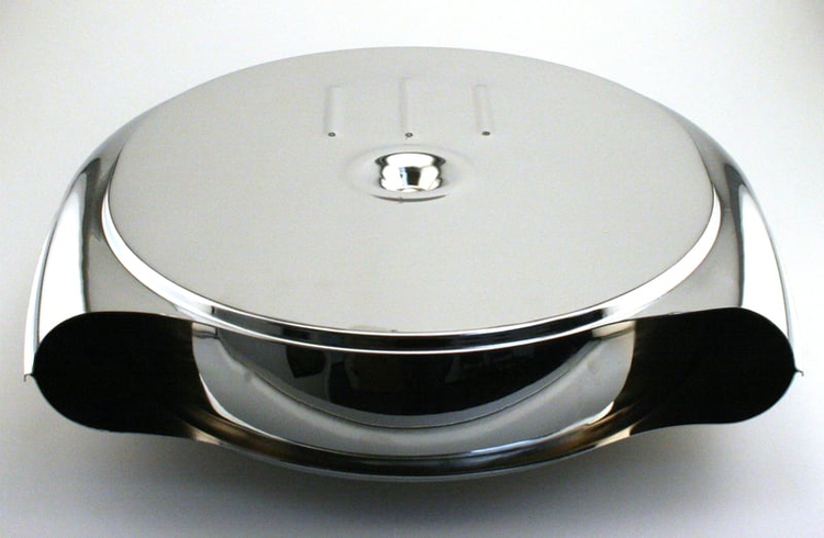 Chrome Steel Caddy Style Air Cleaner