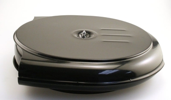 Matte Black Steel Caddy Style Air Cleaner