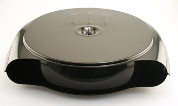 Matte Black Steel Caddy Style Air Cleaner
