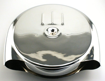 Chrome Steel Caddy Style Air Cleaner