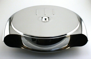 Chrome Steel Caddy Style Air Cleaner