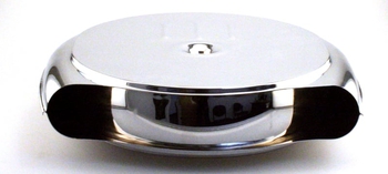 Chrome Steel Caddy Style Air Cleaner