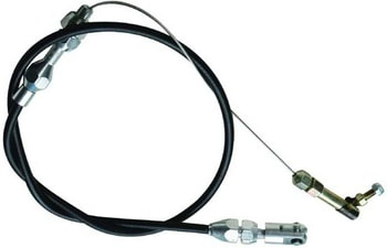 36" UNIVERSAL THROTTLE CABLE - BLACK