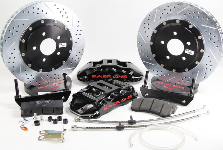 Baer Brakes 14" Extreme+ Rear Brake Kit - Black 1