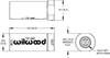 Residual Pressure Valve - New Style w/ Fittings - 10# / Red