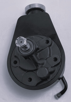Saginaw Power Steering Pump Black Powdercoat Finish