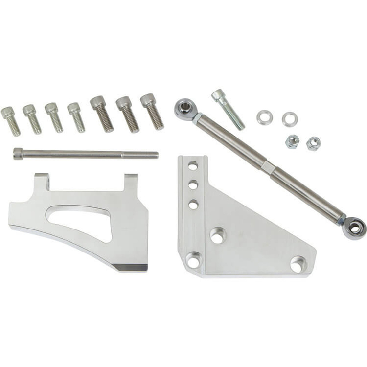 Ford 351C A/C Compressor Bracket-Polished Finish