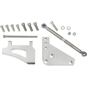 Ford 351C A/C Compressor Bracket-Polished Finish