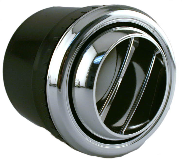 Chrome Dual Valve