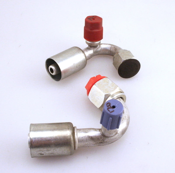 Compressor Service Ports 135 Degree