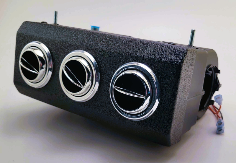 Universal Under Dash AC Air Conditioning Verdamper Kit, 360CFM 3 Speed ​​Cooling Capaciteit 18853 BTU, 32 Pass 4 Way Coil Universele Airconditioner