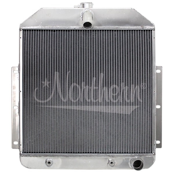 48-52 Ford Pickup Down Flow Aluminum Radiator