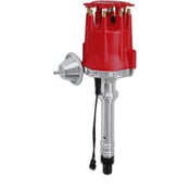 Distributor., Chevy V8, Billet w/Vacuum Adv.