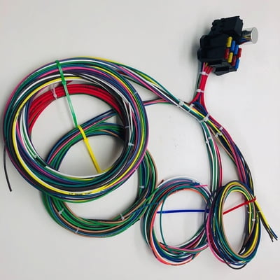 Rebel Wire 16 Circuit Standard Wiring Harness Kit USA MADE