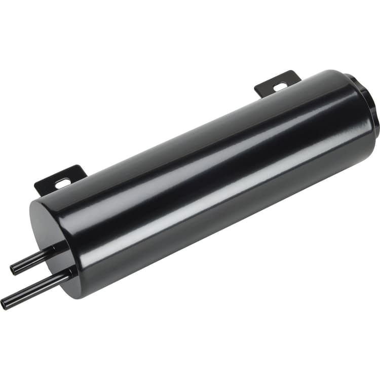 3" X 10" OVERFLOW TANK STAINLESS - BLACK
