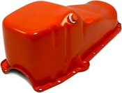 Chevy Orange Oil pans