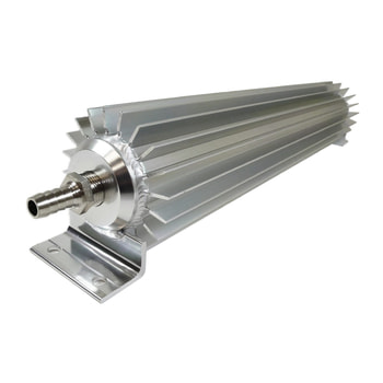15″ Single Pass Transmission Cooler – Silver