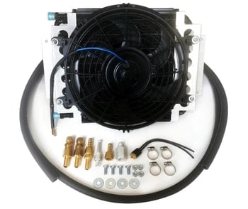 Dual Pass Transmission Oil Cooler & Fan Kit