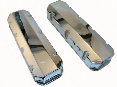 chrome chevy valve covers