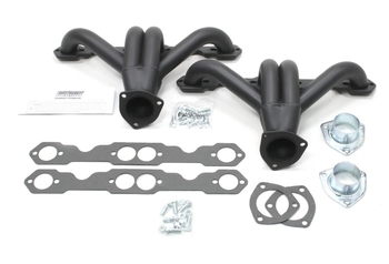 PATRIOT EXHAUST H8027 STRAIGHT PLUG BLOCK HUGGER HEADER UNIVERSAL SBC