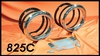 Frenched Headlamp Kit, 8-1/4in, 1930's Cars, Use with 7in Sealed Beam Headlamps, Sold as a Kit