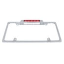 License Plate Frame w/ LED Third Brake Light Deco art