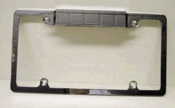 Chrome Billet License Plate Frame