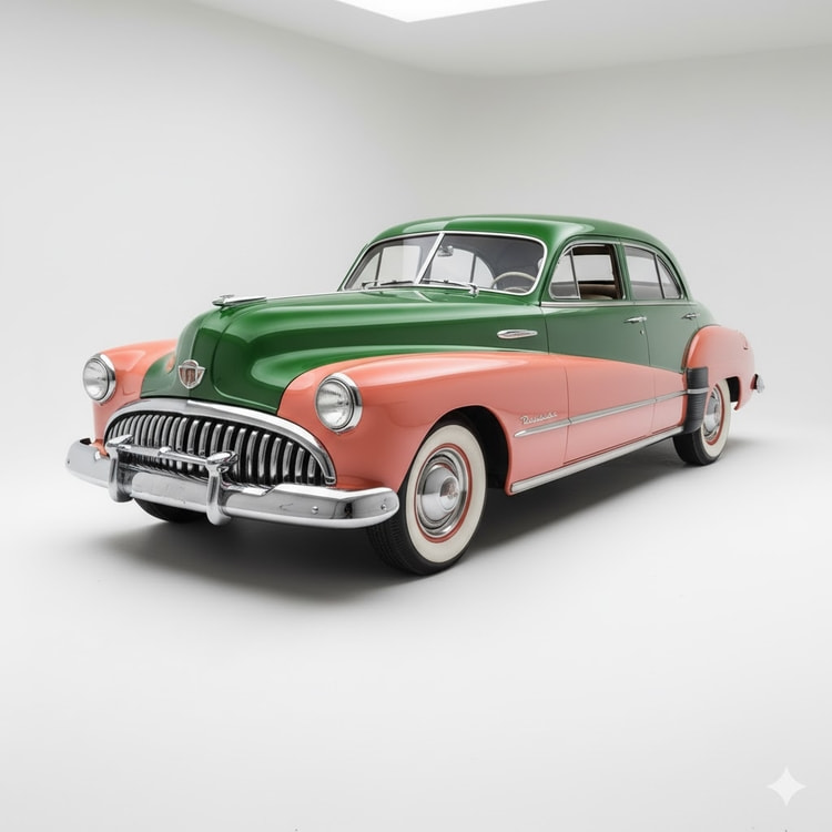 1948-1949 Buick (Check Series) Mustang II Frame Stub IFS Kit