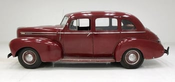 1940-1941 HUDSON (121 INCH WHEELBASE) MUSTANG II IFS FRAME STUB KIT