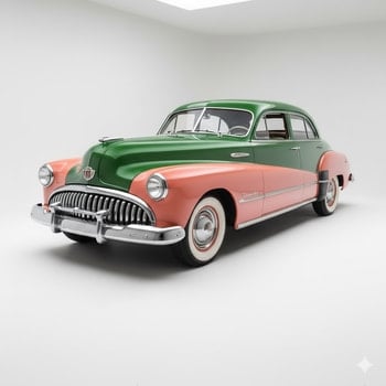 1948-1949 Buick (Check Series) Mustang II Frame Stub IFS Kit