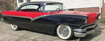 1955-1956 Ford Car Complete Rolling Chassis