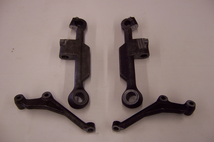1939-1954 Chevrolet Dropped Uprights with Steering Arms