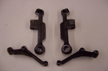 1939-1954 Chevrolet Dropped Uprights with Steering Arms