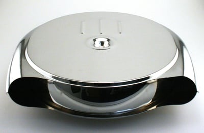 Chrome Steel Caddy Style Air Cleaner