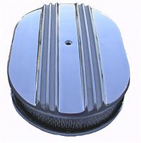 12" Cast Finned Oval Air Cleaner