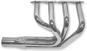 OUT OF STOCK Big Block Chevy T Bucket Sprint Style Headers- Chrome