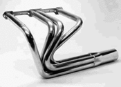PATRIOT EXHAUST H8069 ROADSTER HEADERS SBC RAW FINISH