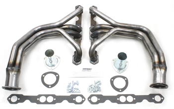 PATRIOT EXHAUST H8018 HEADERS STREET ROD FORD SMALL BLOCK CHEVROLET 28-48 RAW STEEL