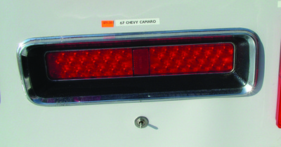 1967 Camaro Tail Light Inserts