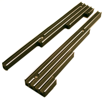 Black finish Finned wire looms