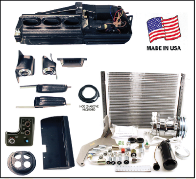 Southern Air Direct Fit 55-56 Chevy A/C, Heat, & Defrost - COMPLETE KIT