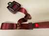 3 Point Maroon Shoulder Harness Seat Belt